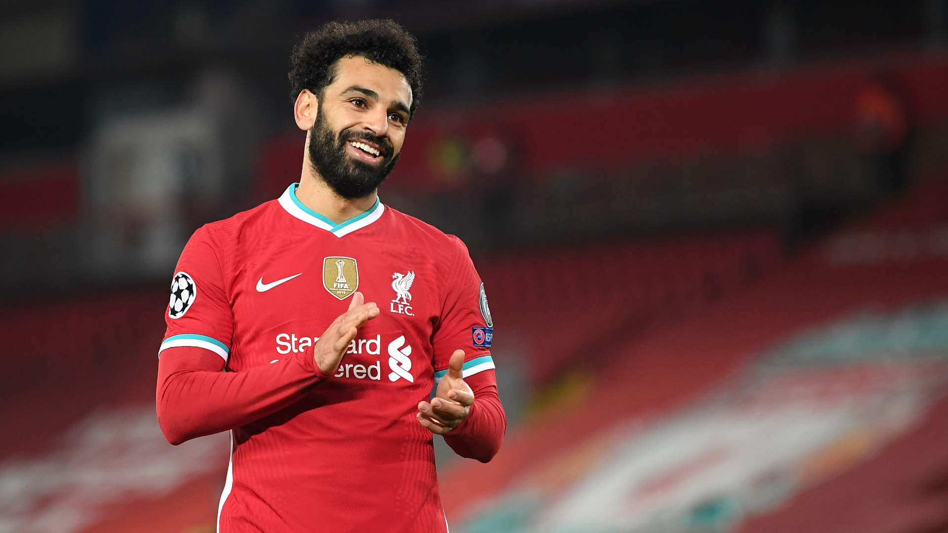 ‘Salah doesn’t look unhappy at Liverpool’ – Reds coach sees no reason to fear exit from Egyptian