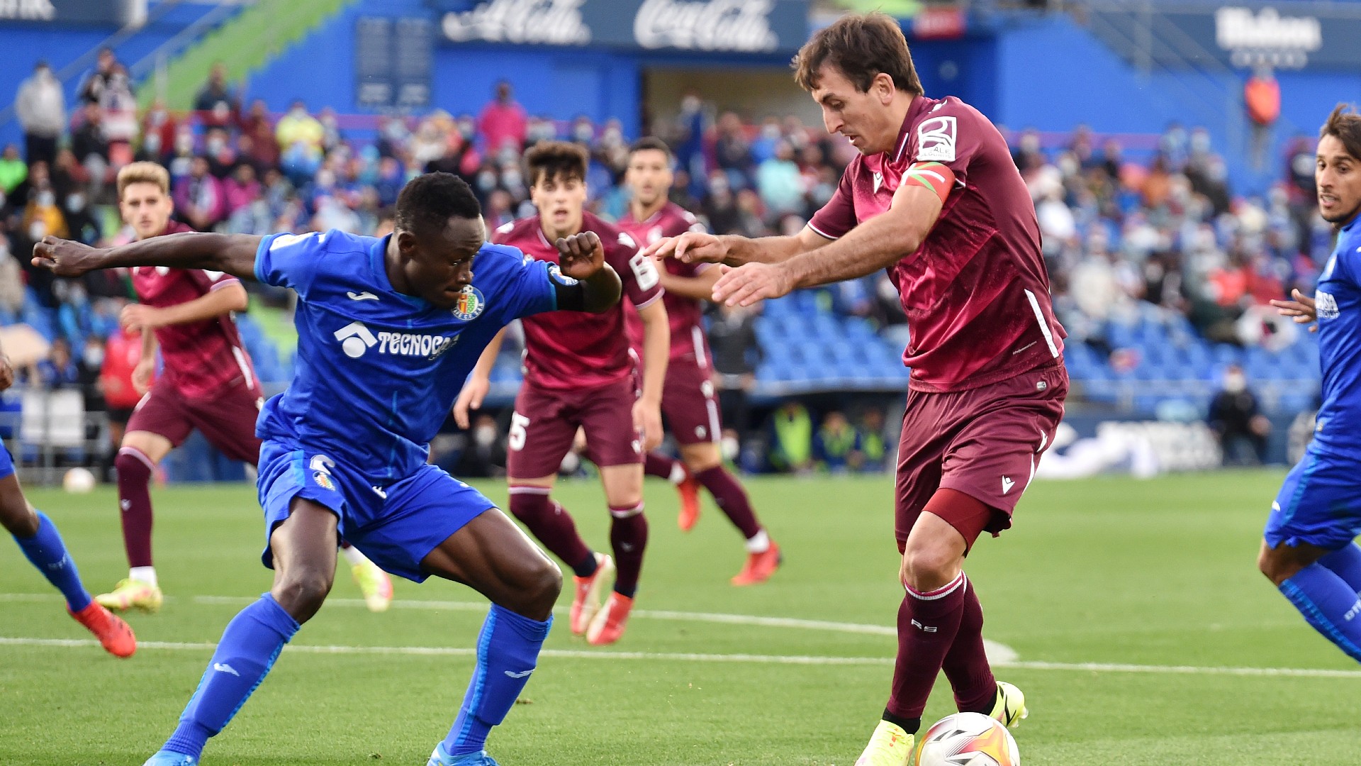 Djene sees red as Getafe bow to  Aidoo's Celta Vigo