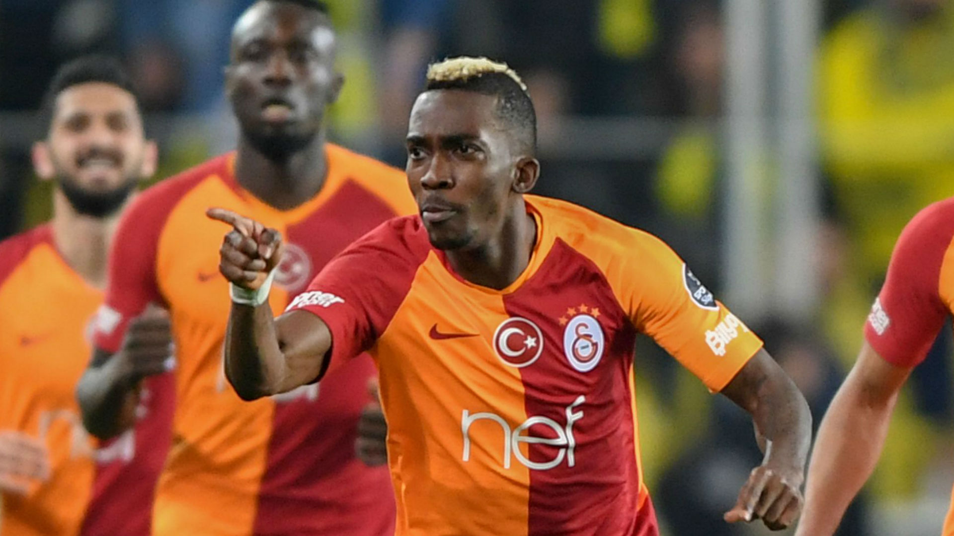 Onyekuru bags brace on Galatasaray return against Gaziantep