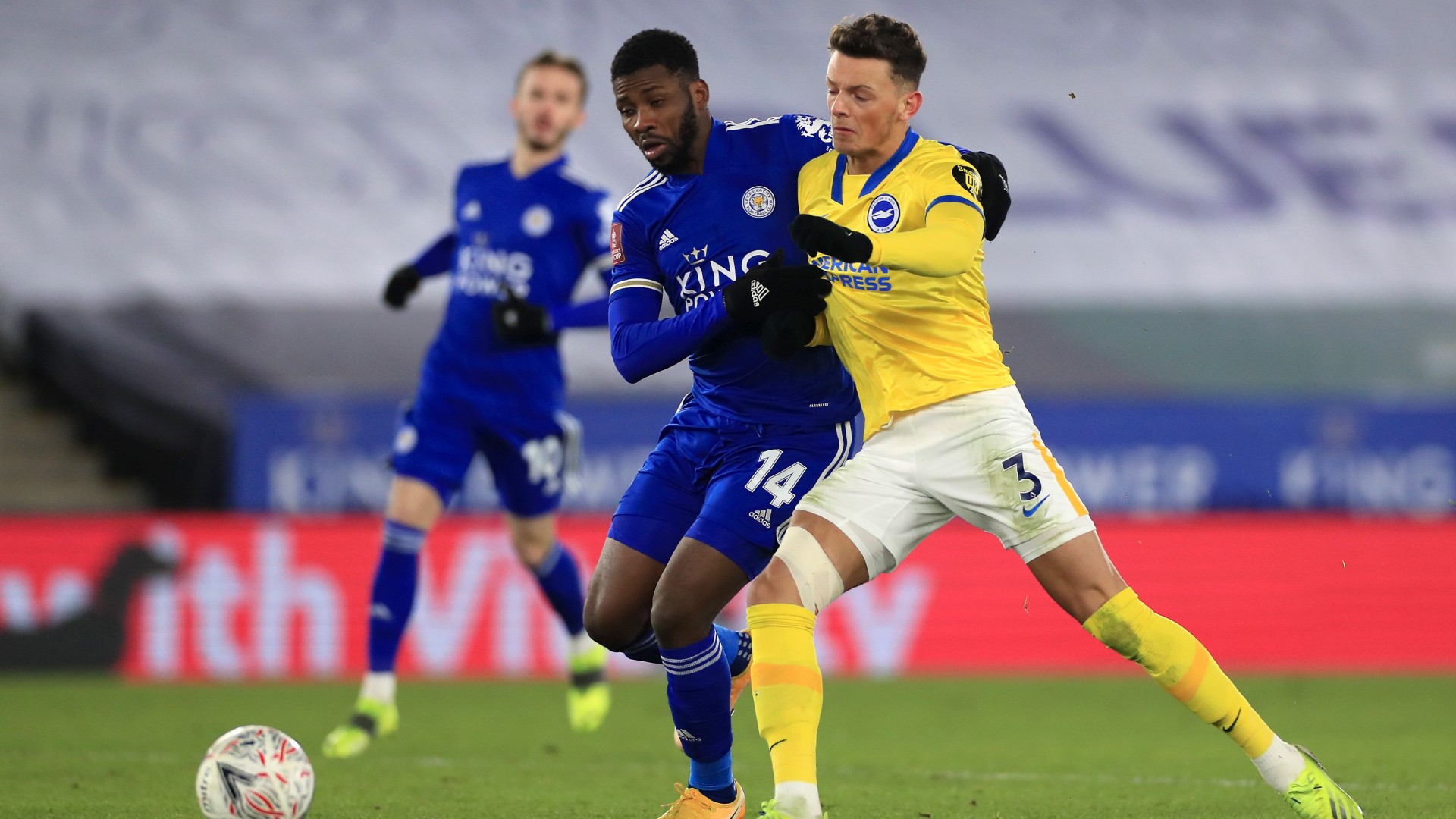‘It was too cold for extra-time’ – Iheanacho thrilled to lead Leicester City past Brighton & Hove Albion