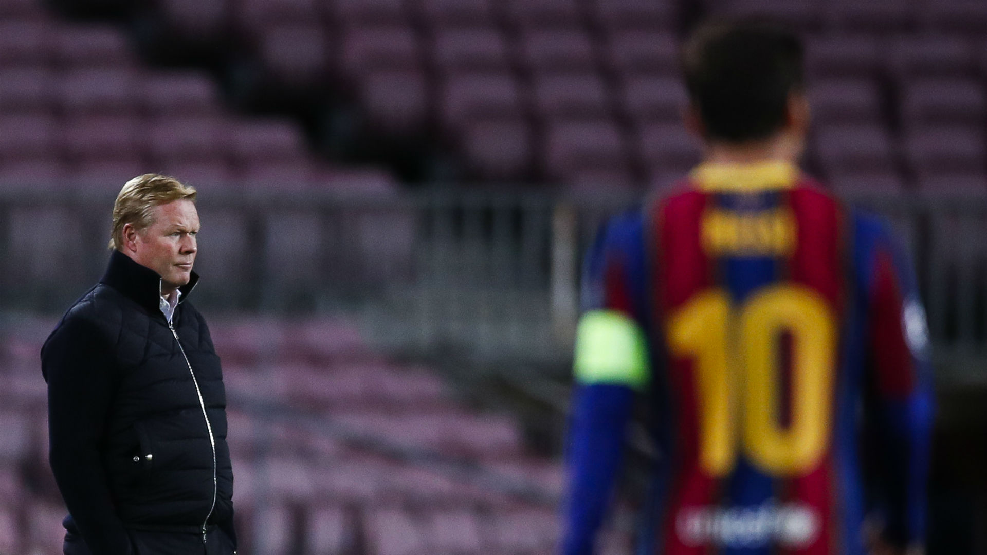 Koeman aghast at 'worrying' defending as Barca confirm Pique 'sprain'