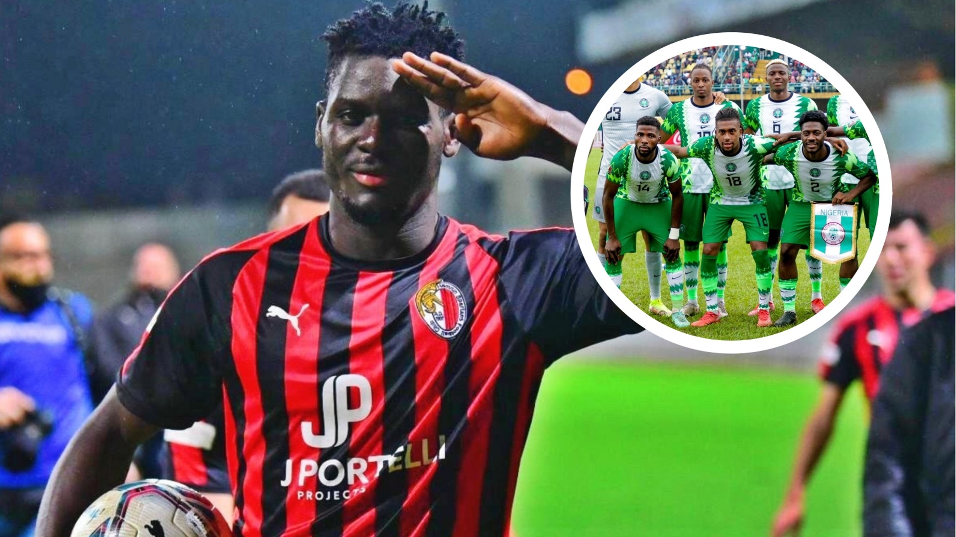 Lugano loanee Sasere reaffirms Nigeria commitment despite Malta interest