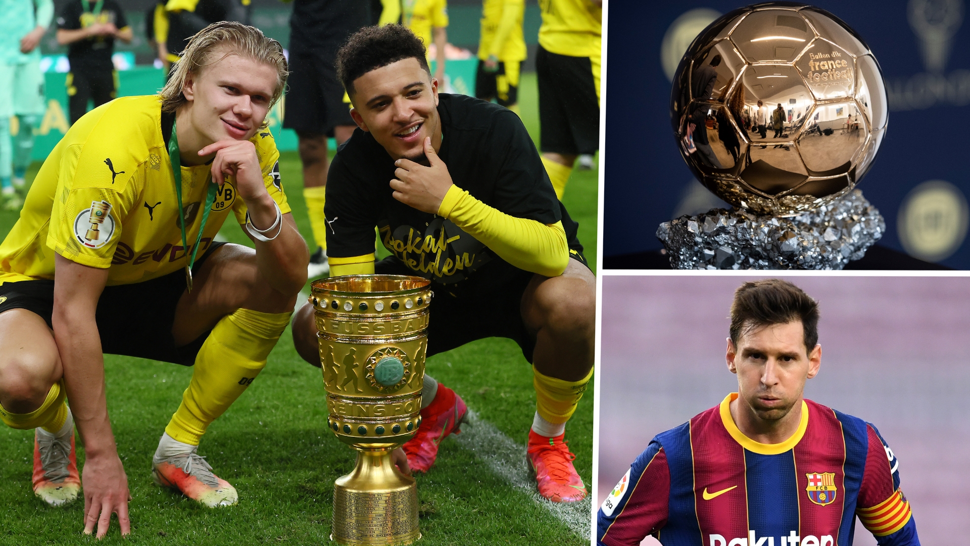 Power Rankings du Ballon d'Or 2021 : Le duo de Dortmund en pleine ascension, Messi sur le déclin