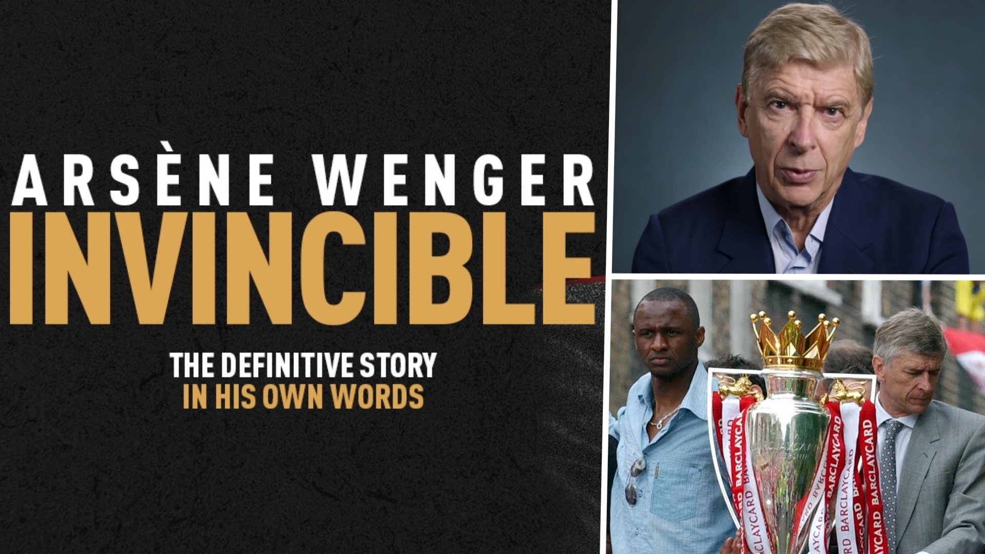 Arsene Wenger: Invincible - Release date & how to watch documentary about Arsenal legend