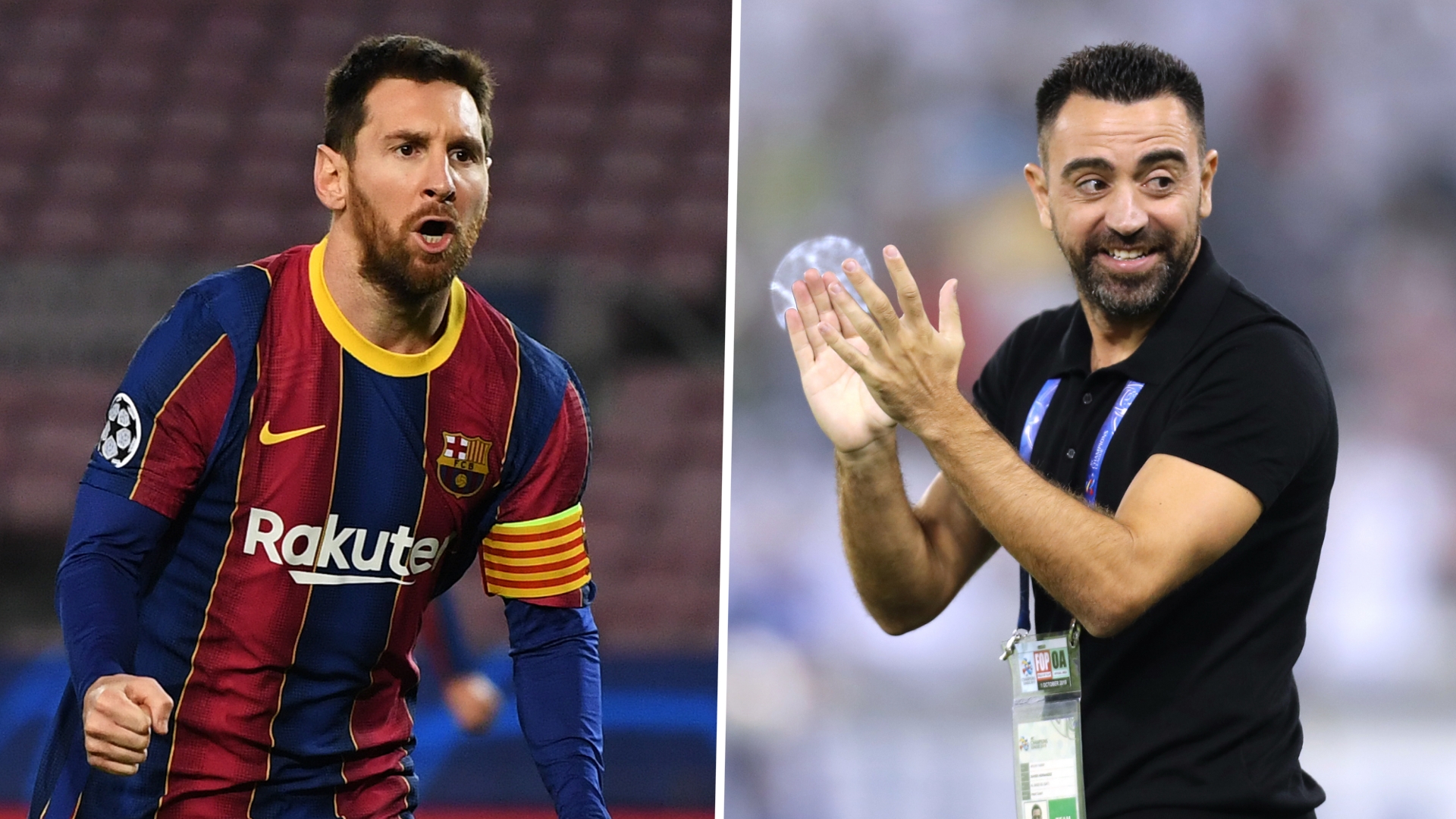 Barça, l'appel de Xavi à Messi