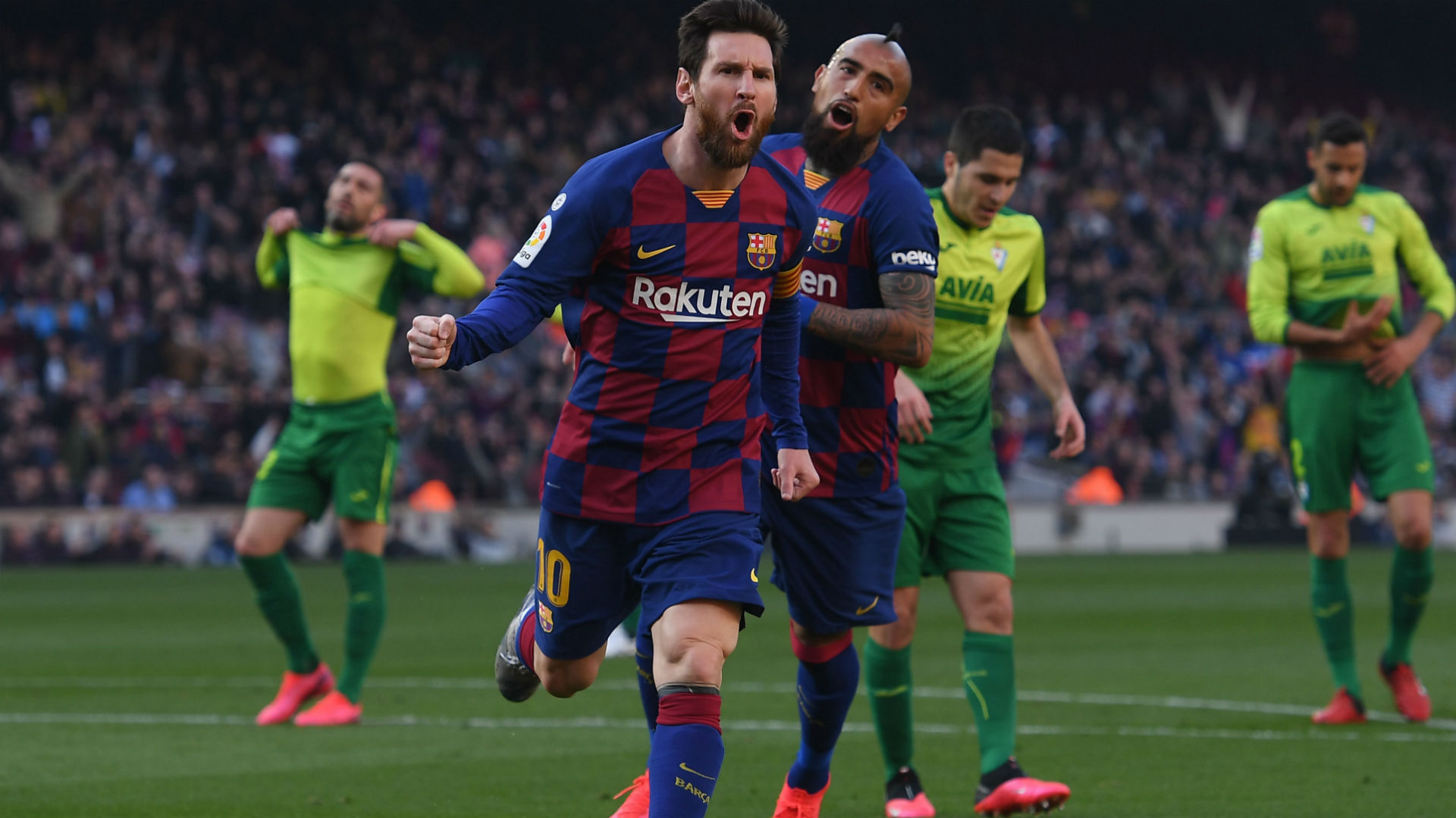 Barcelone-Eibar (5-0) - Un Messi de gala porte le Barça