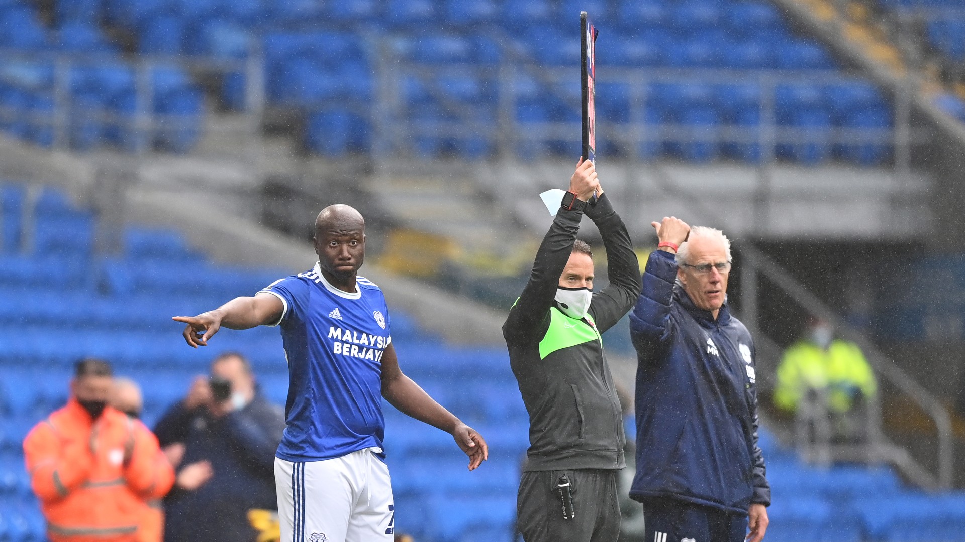 Sol Bamba: Cardiff City defender returns to Championship action after cancer treatment