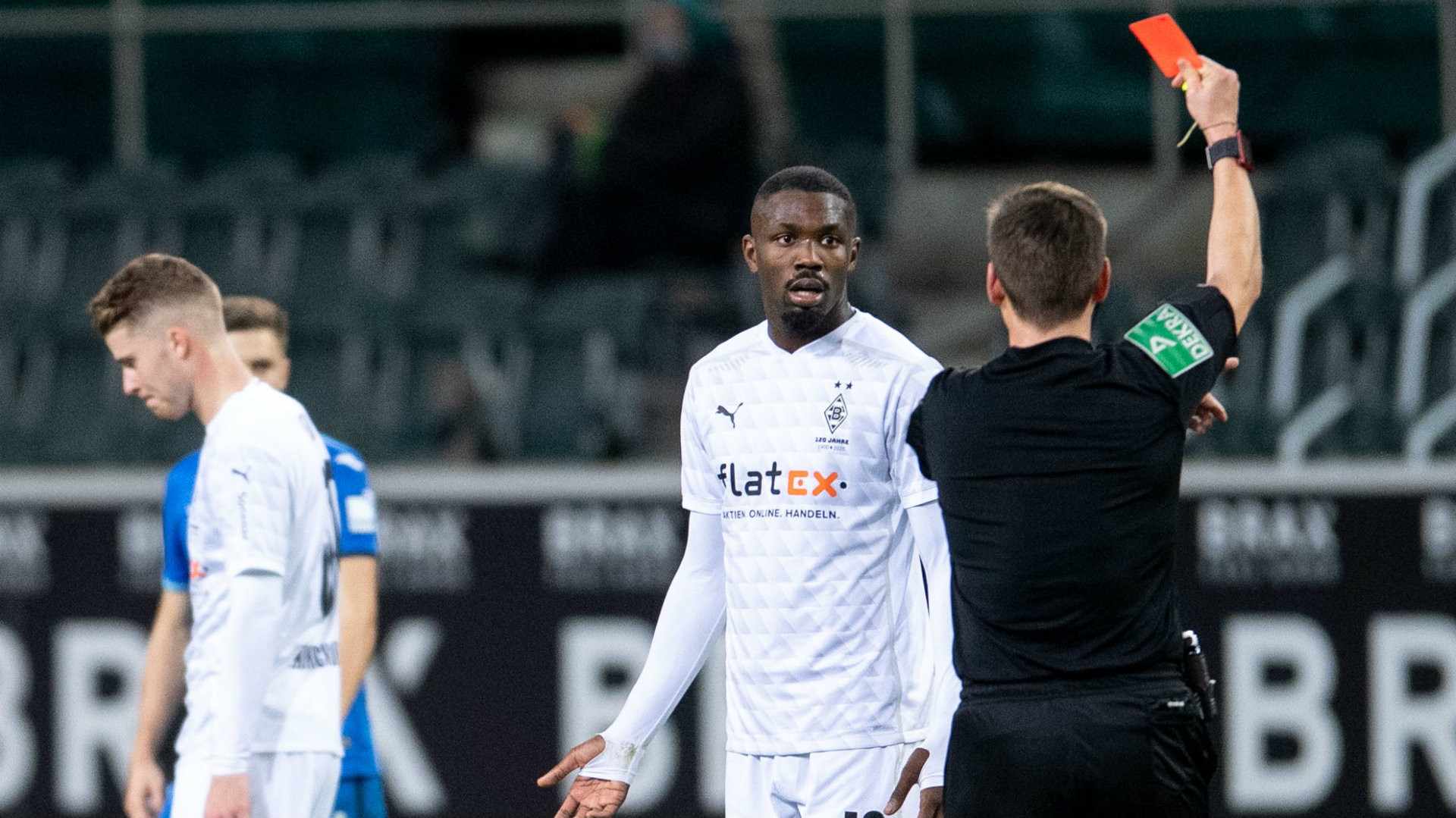 'He must have blown a fuse' - Rose apologises for Thuram spitting in face of an opponent in Gladbach's loss against Hoffenheim