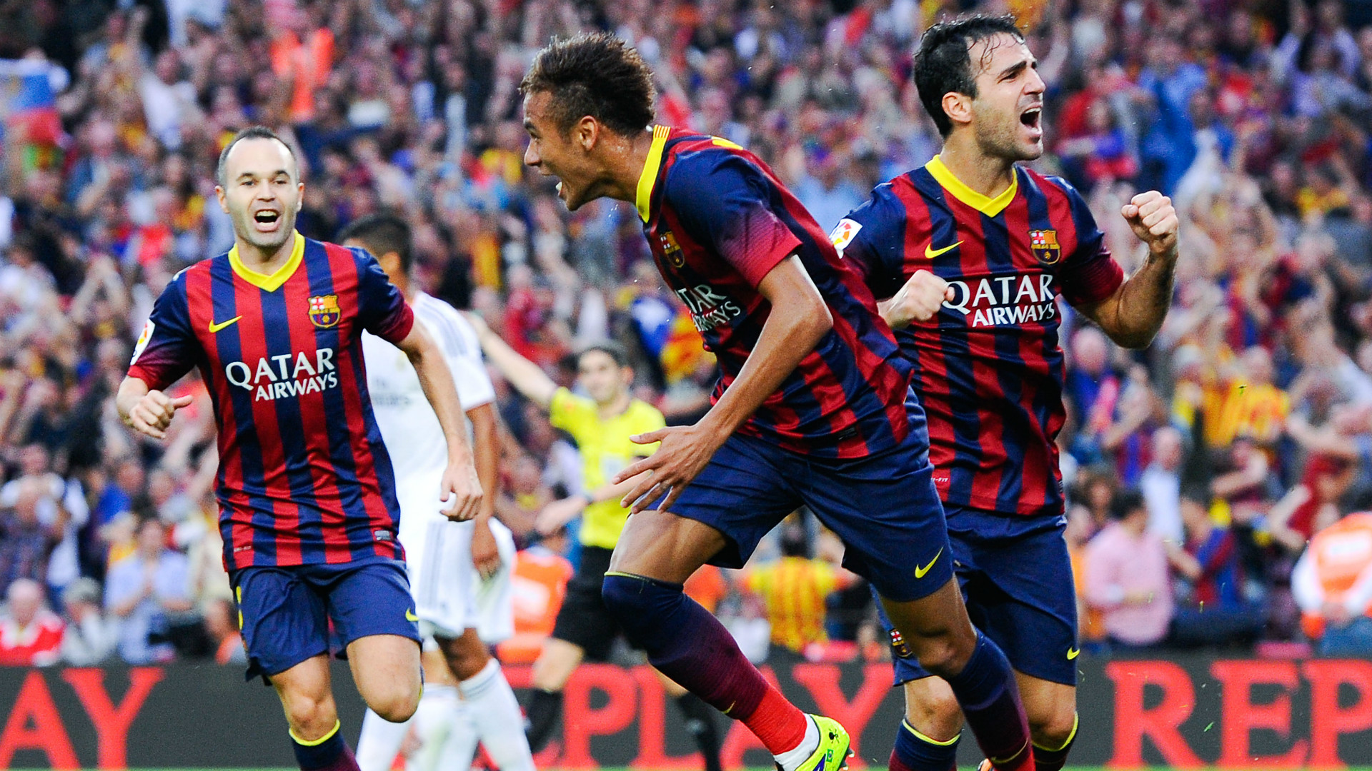 Neymar's debut for Barcelona - Who were his teammates and where are they now?