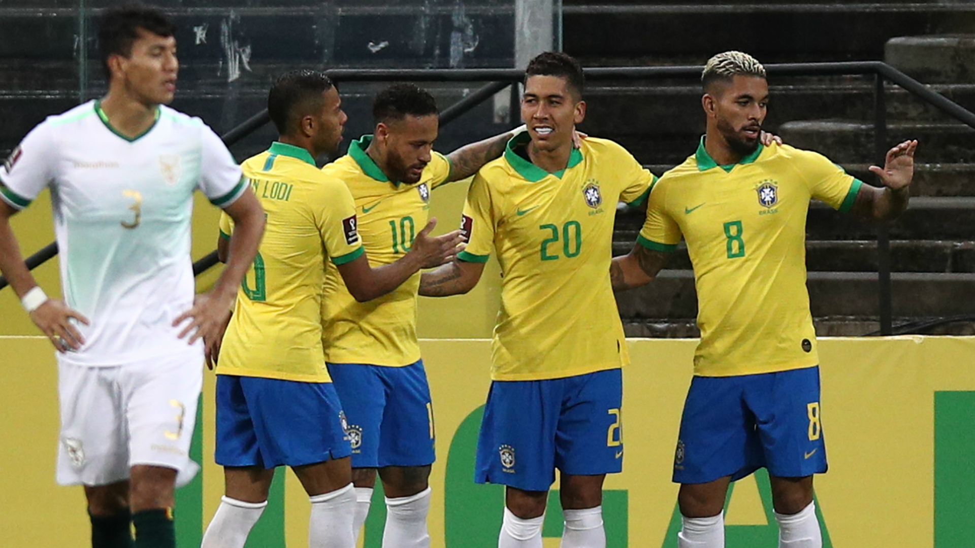 Brazil 5-0 Bolivia: Firmino scores brace as Selecao rout visitors in qualifying opener