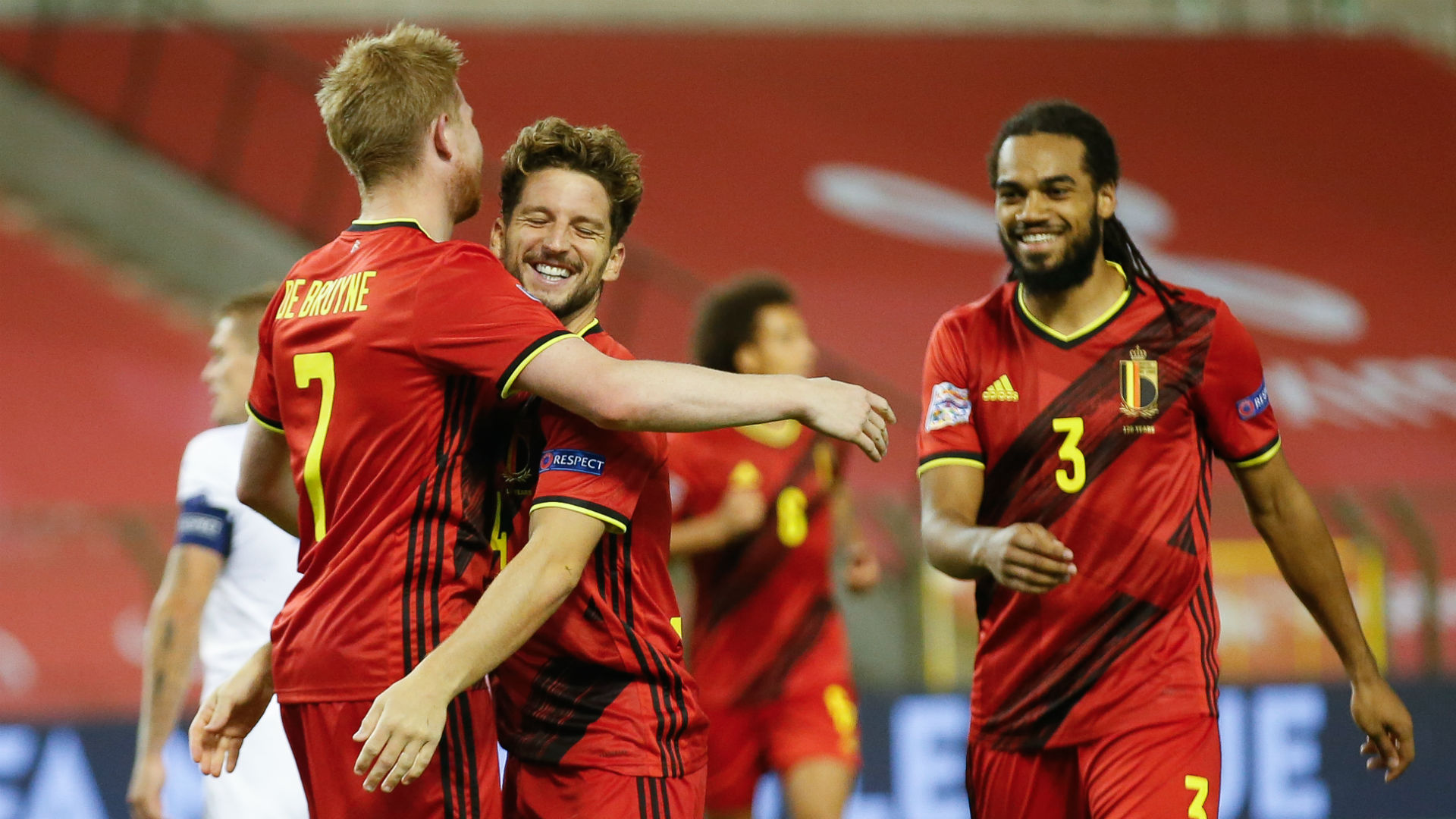 Belgium 5-1 Iceland: Red Devils top of group after rampant display