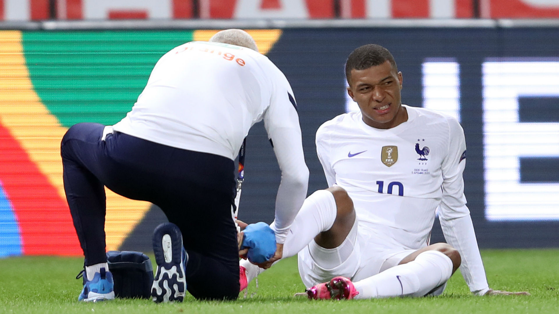 Mbappe admits ankle 'hurts a bit' after knock in France's win over Sweden