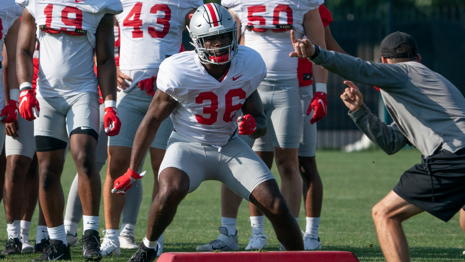 Ohio State's Ok'Vaughan Pope seems to give up staff in center of sport, then curses program on Twitter