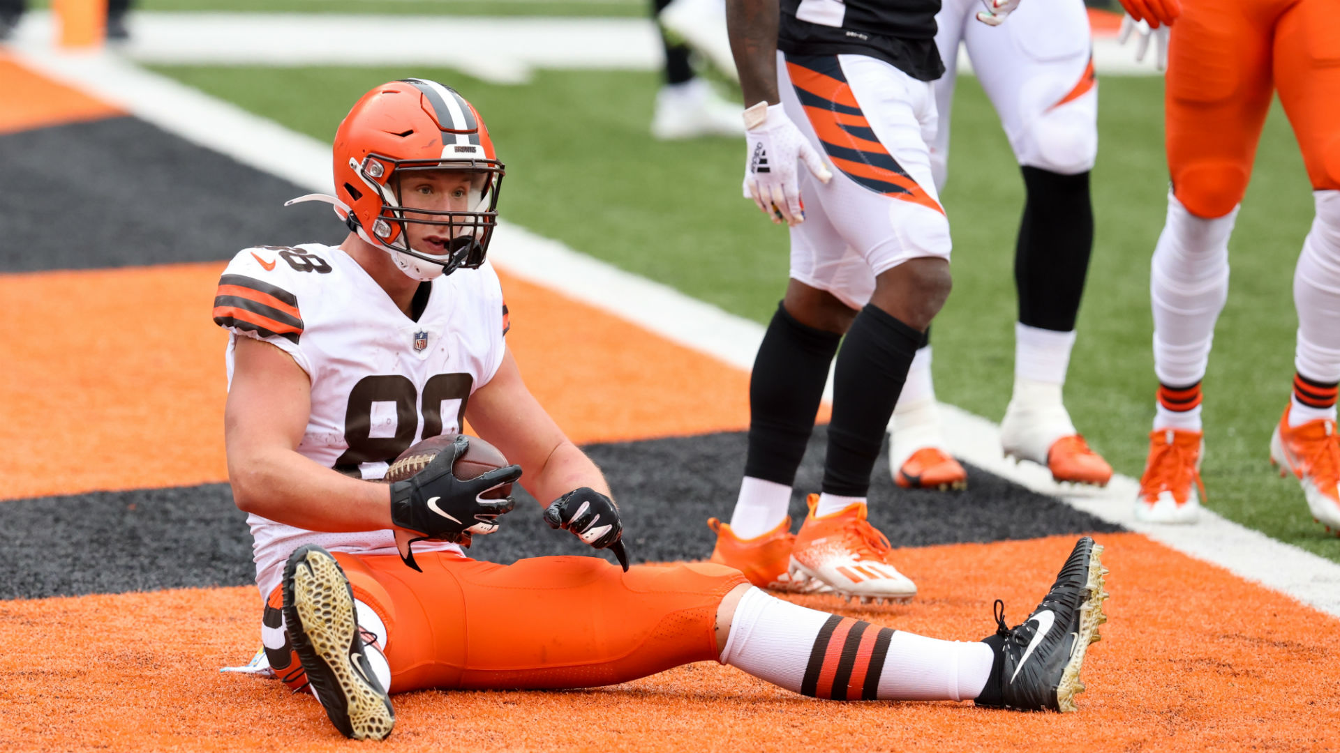 Who is Harrison Bryant? Browns' rookie tight end can step up with Austin Hooper injured