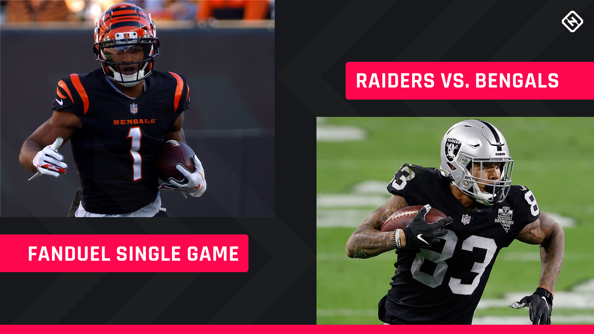 Playoff FanDuel Picks: NFL DFS lineup advice for Raiders-Bengals Wild Card single-game tournaments