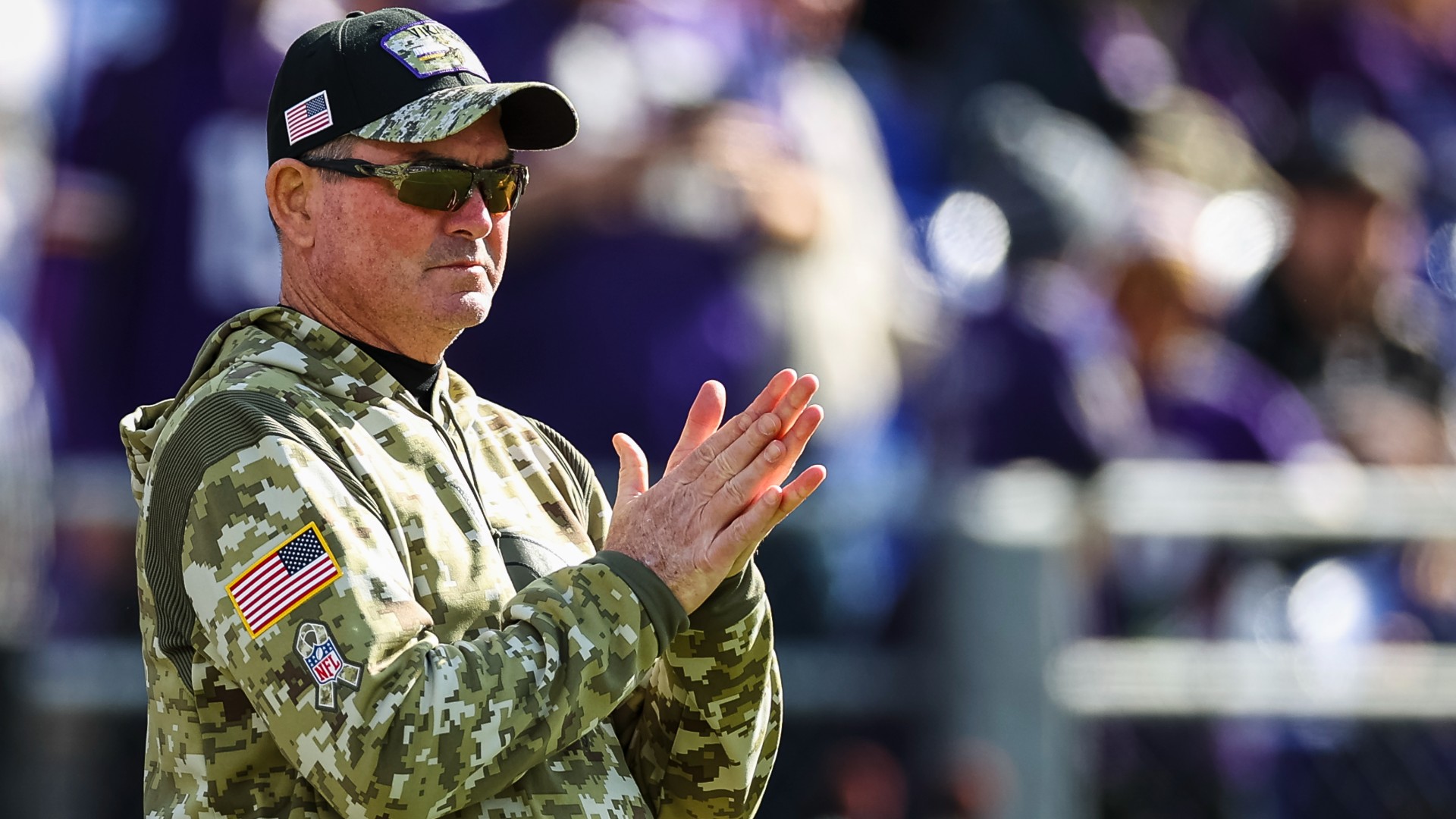 mike zimmer 112121 getty