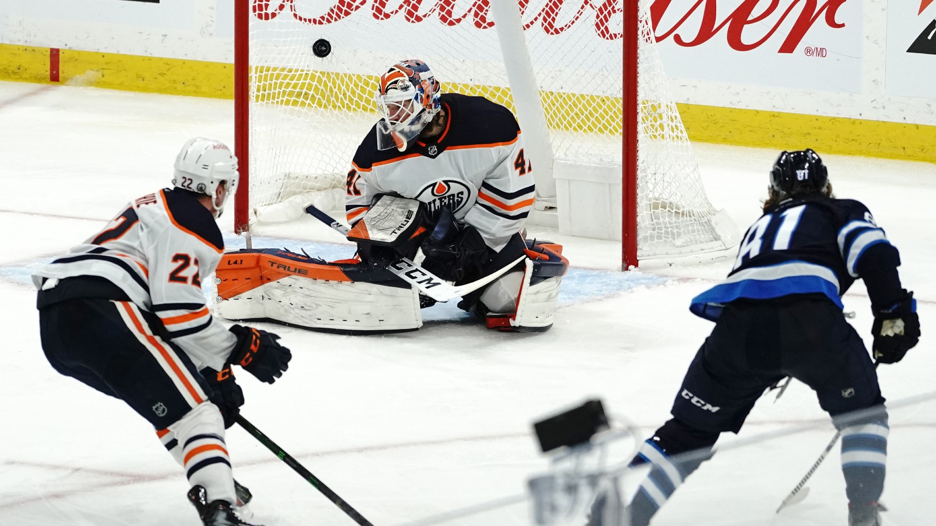Oilers vs. Jets result: Kyle Connor's 3OT goal finishes Winnipeg sweep of Edmonton in Stanley Cup first round 1 Oilers vs. Jets result: Kyle Connor's 3OT goal finishes Winnipeg sweep of Edmonton in Stanley Cup first round