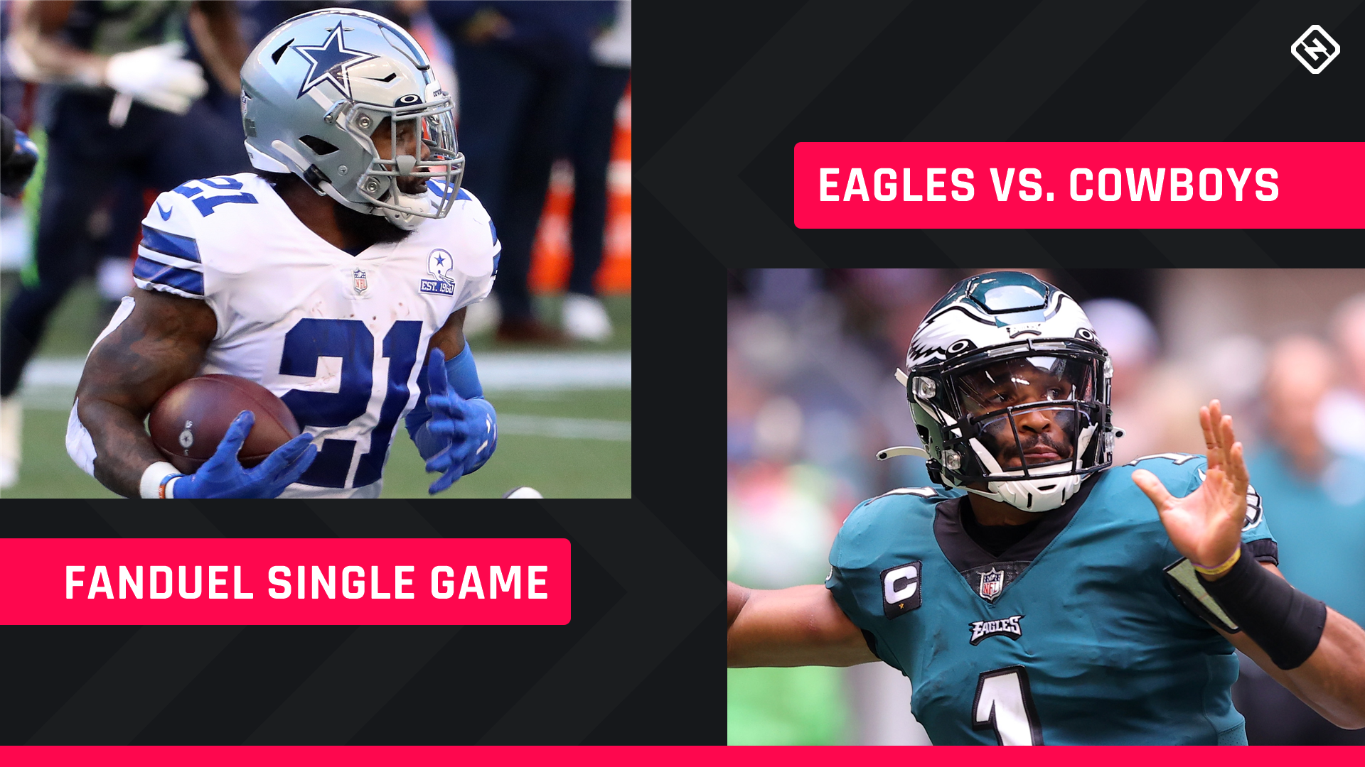 Monday Evening Soccer FanDuel Picks: NFL DFS lineup recommendation for Week 3 Eagles-Cowboys single-game tournaments