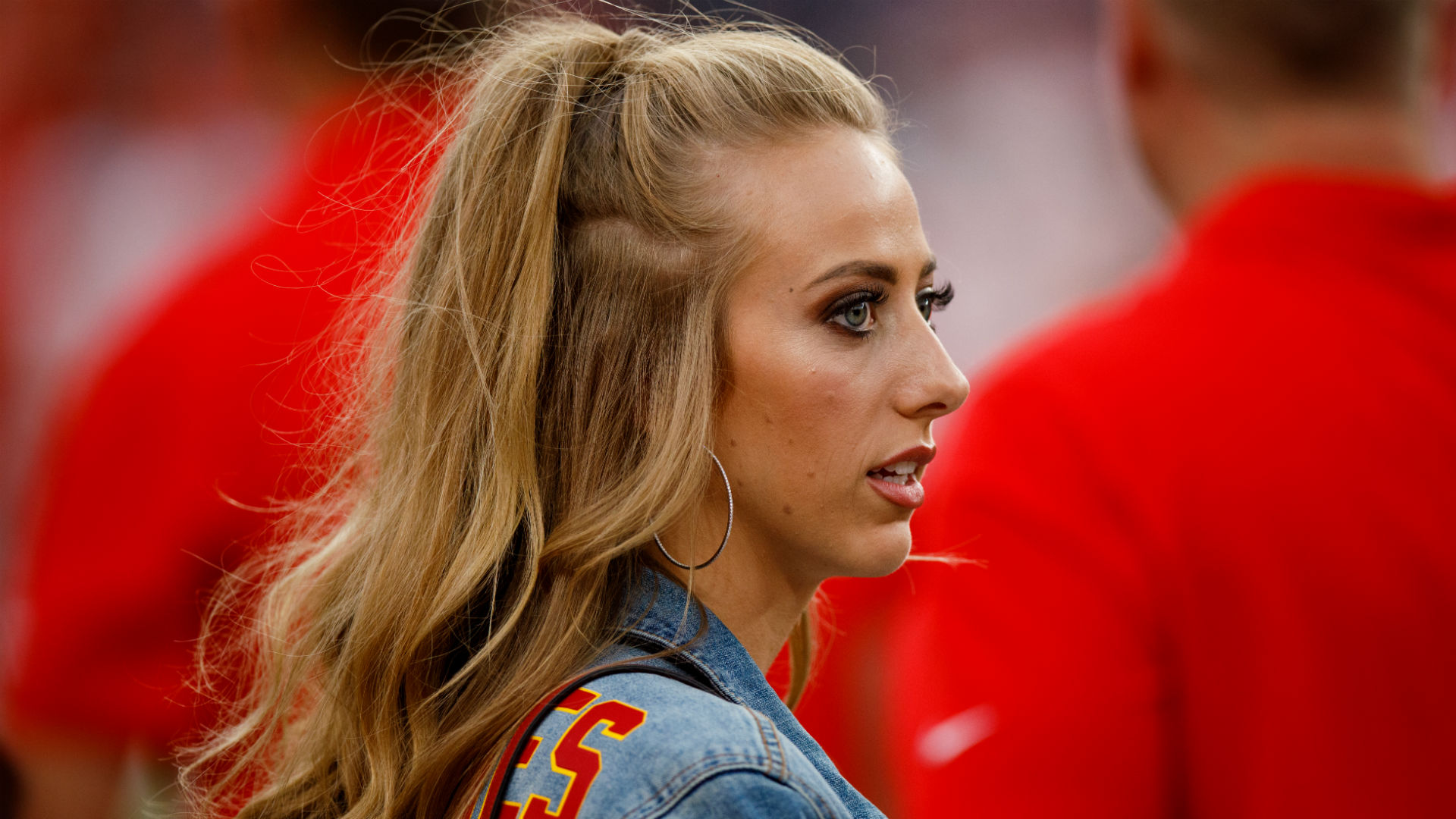 Patrick Mahomes' fiancee Brittany Matthews facing criticism for spraying champagne after Chiefs win