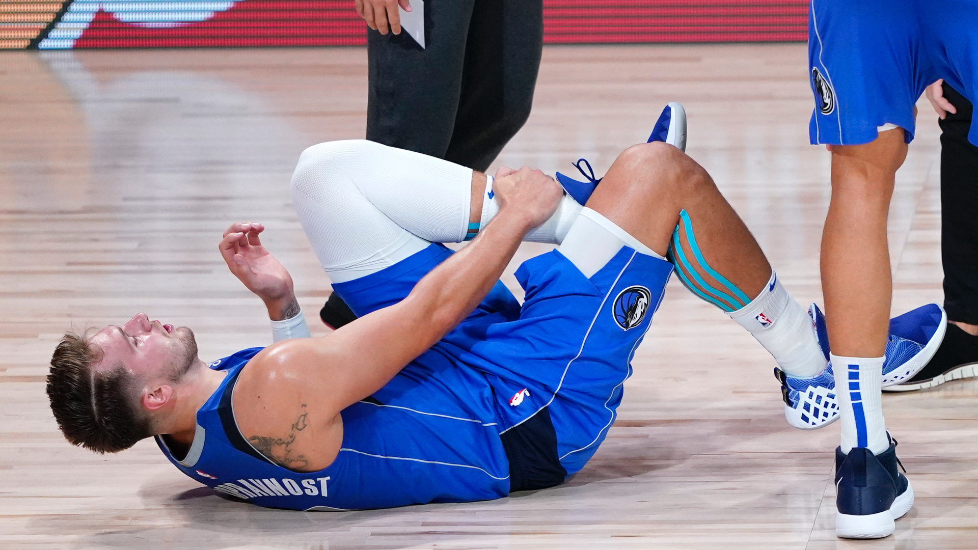 Luka Doncic's stats stack up with Mavericks great Dirk Nowitzki, even in painful defeat
