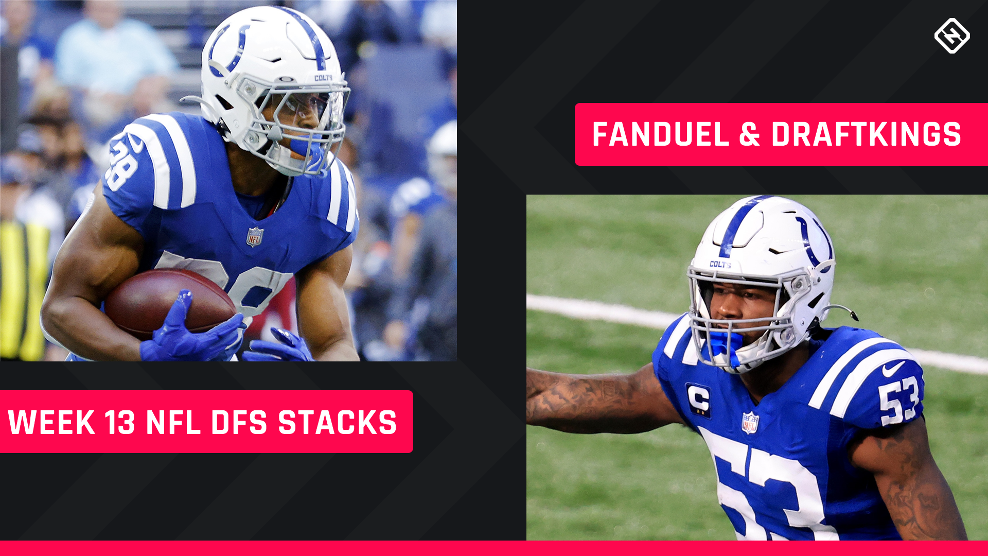 week13 nfl dfs stacks