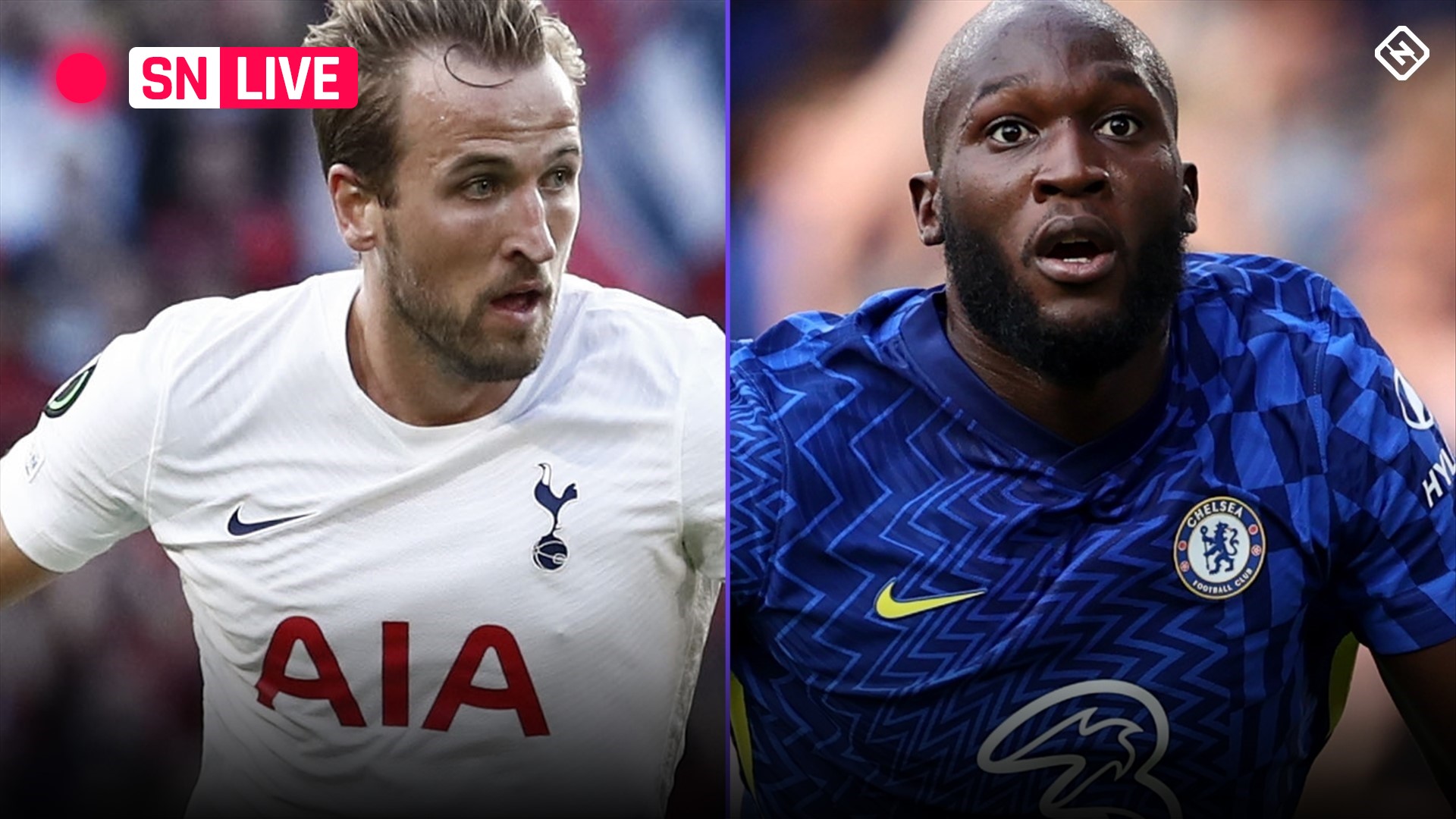 live harry kane tottenham romelu lukaku