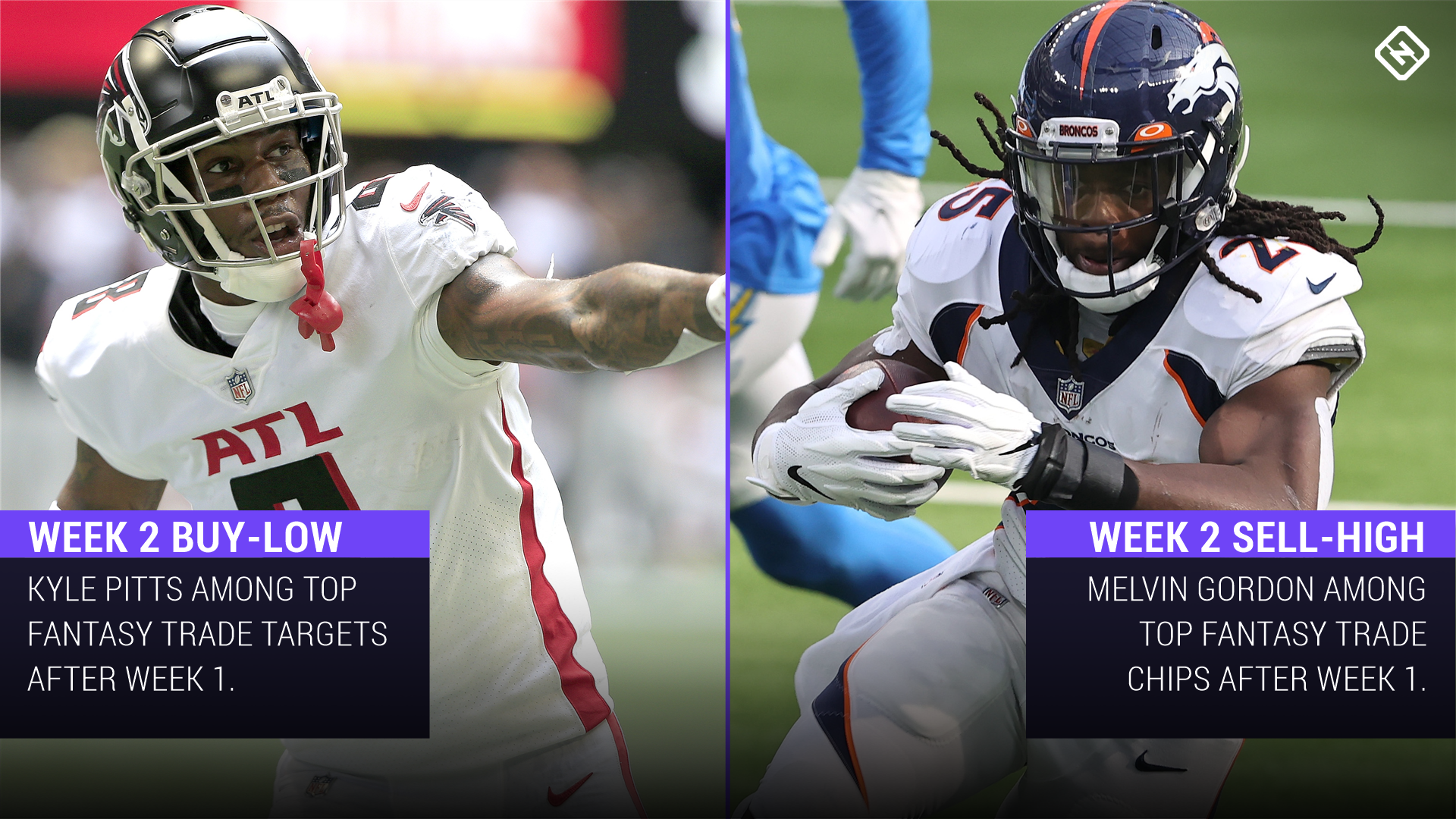 Fantasy Football Buy-Low, Sell-High Stock Watch: Kyle Pitts, Melvin Gordon among trade candidates heading into Week 2