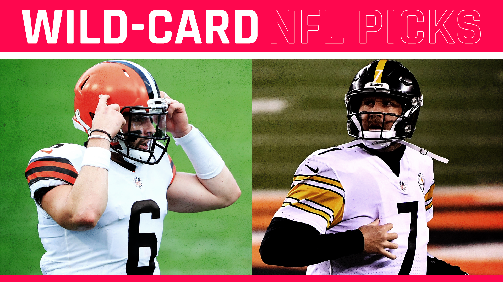NFL playoff picks, predictions for wild-card games: Steelers survive Browns scare; Ravens, Buccaneers roll
