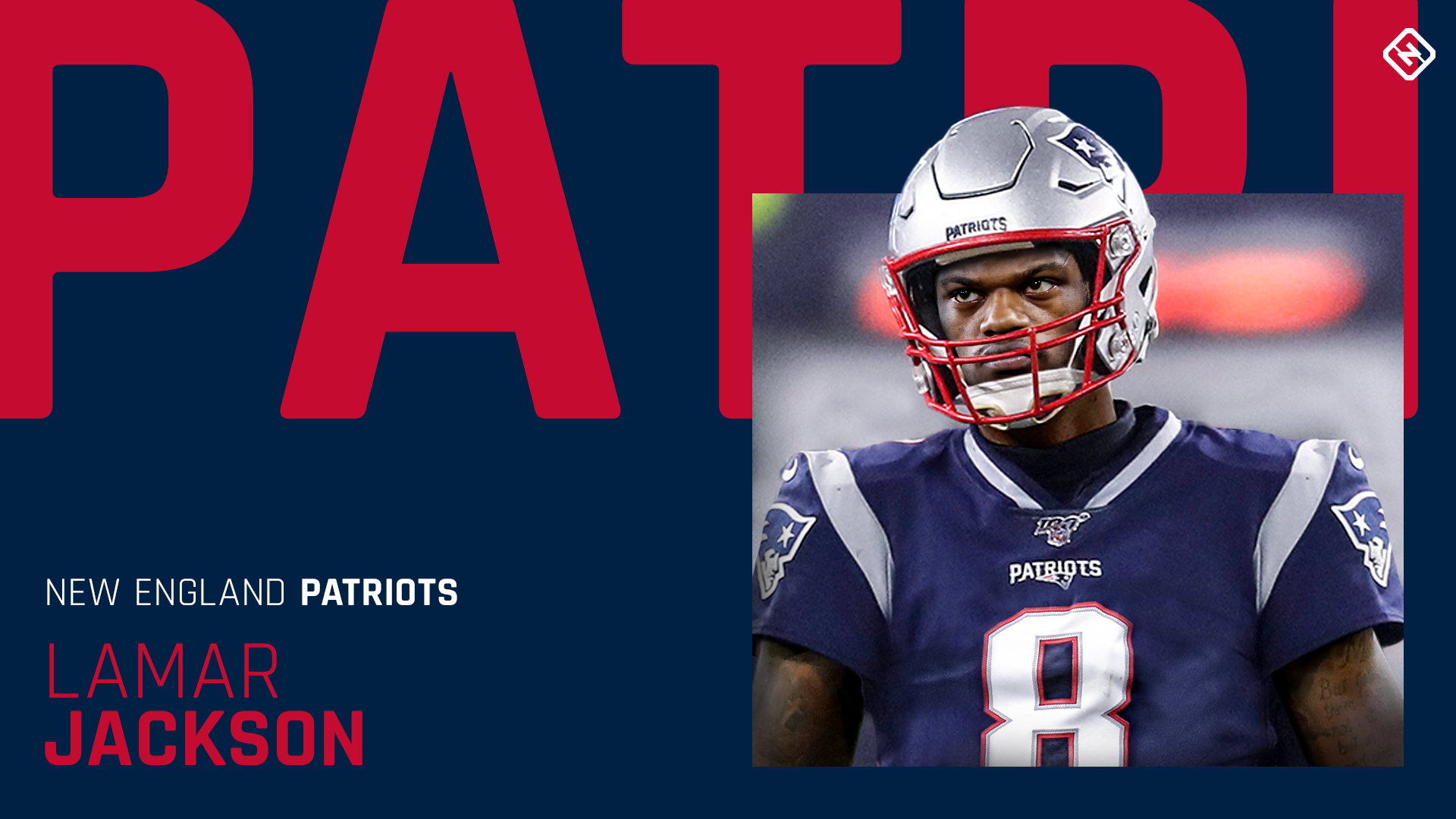 What if the Patriots had picked Lamar Jackson ahead of the Ravens in the 2018 NFL Draft?
