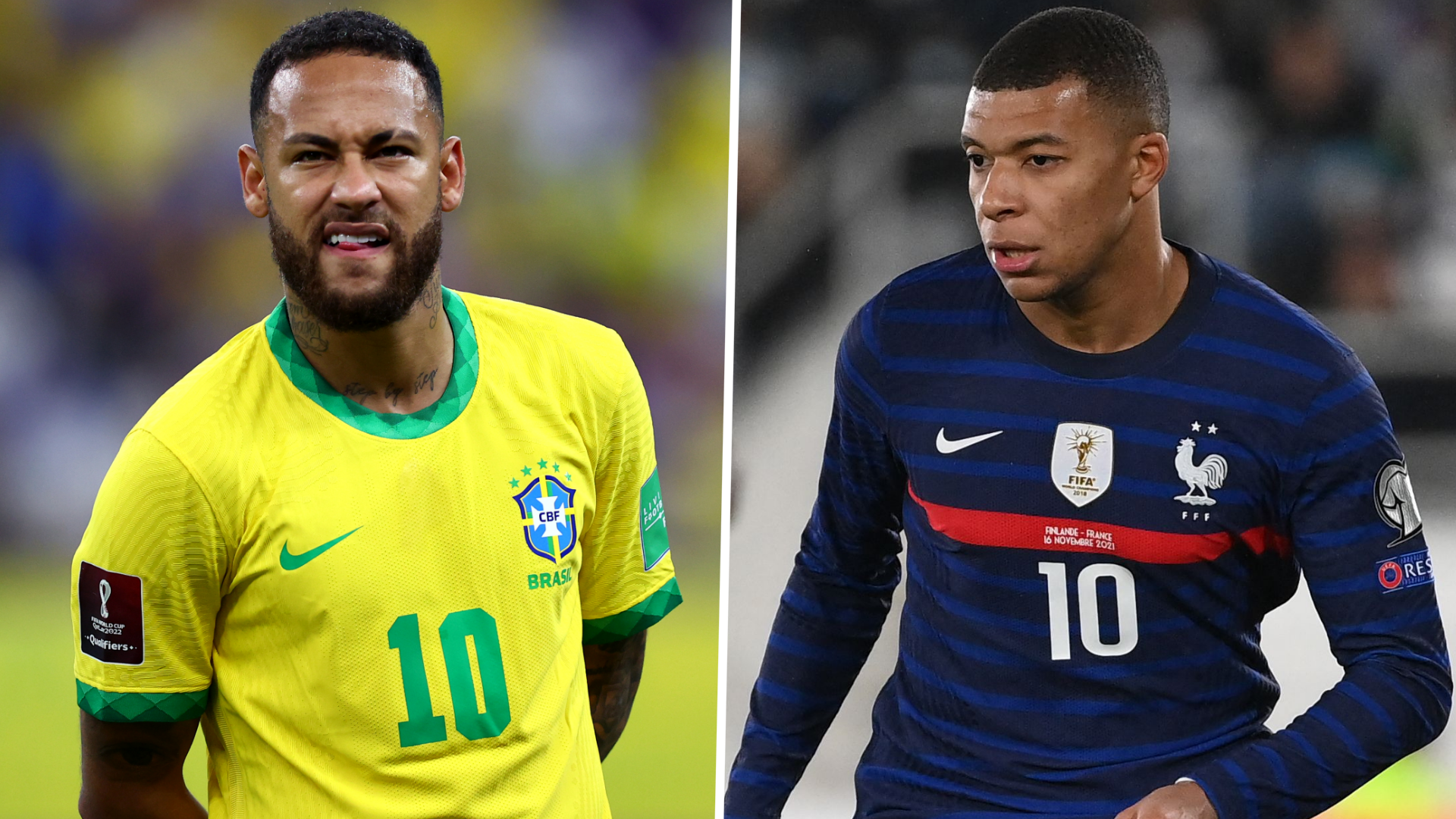 neymar brazil kylian mbappe france 994atzmzkpl61p3msq86te2h7