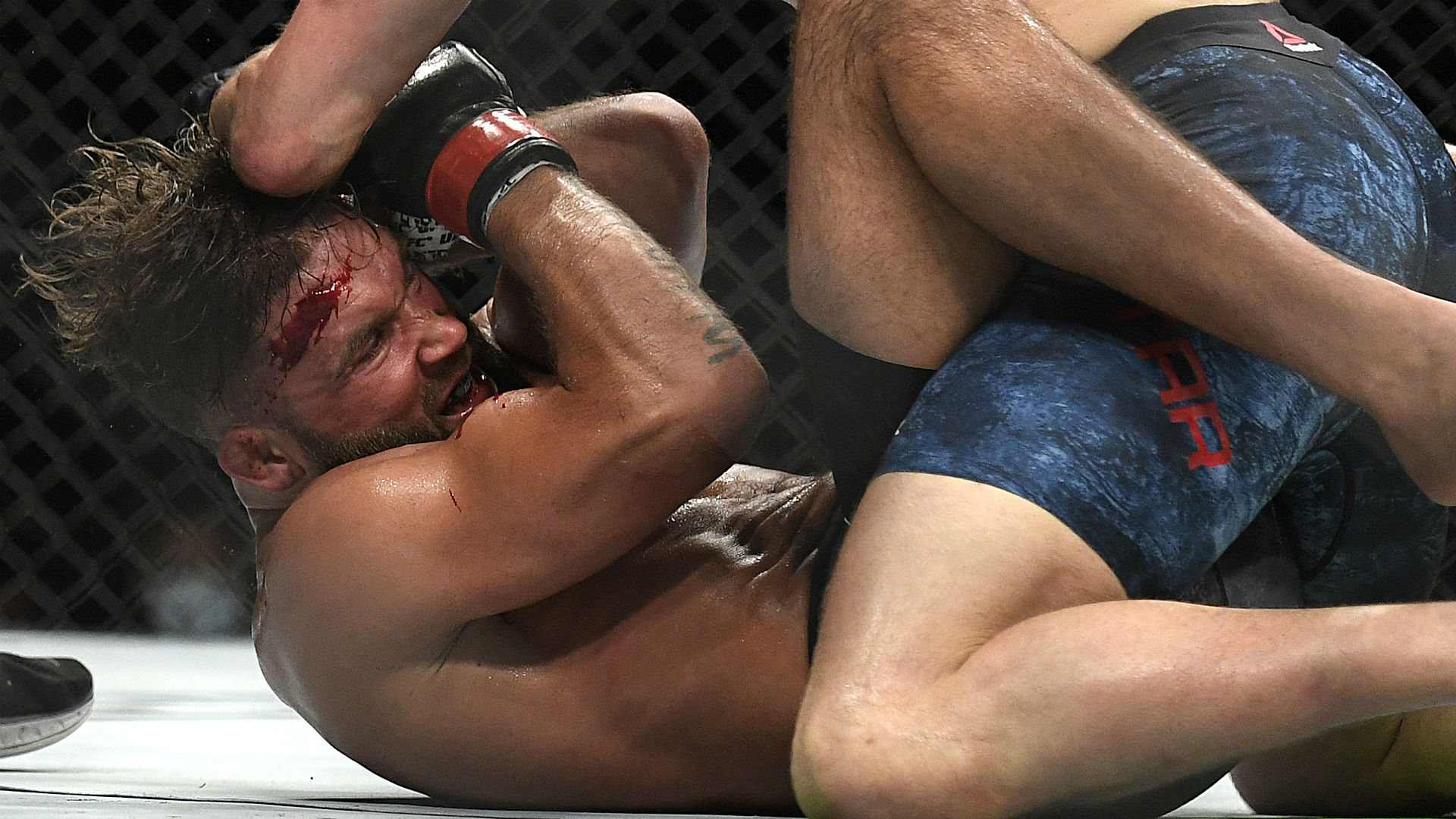 UFC is back, and the images are brutal