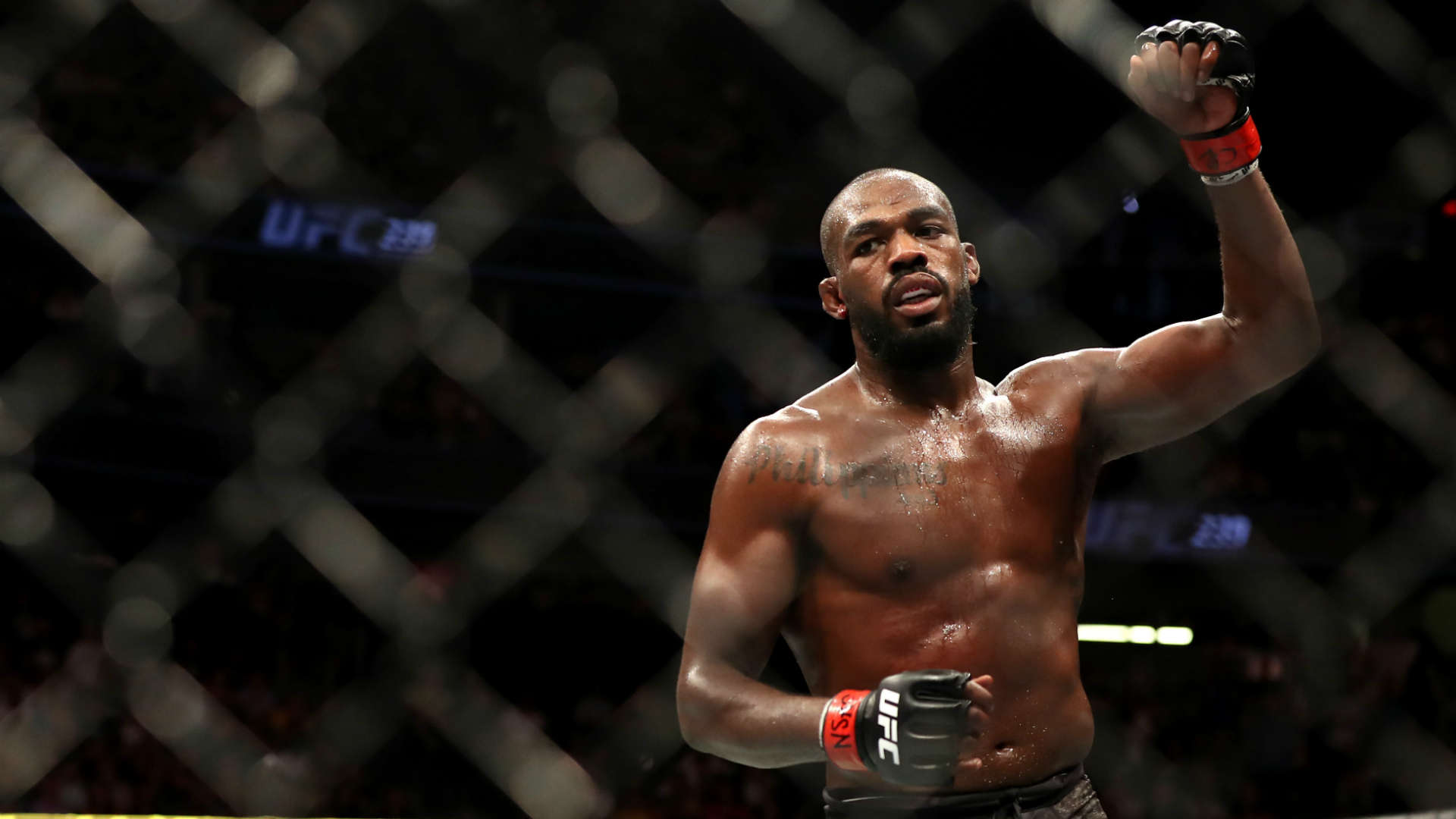 Jon Jones confiscates spray cans from protestors: 'Why the f-- are you punk a-- teenagers destroying our cities?'