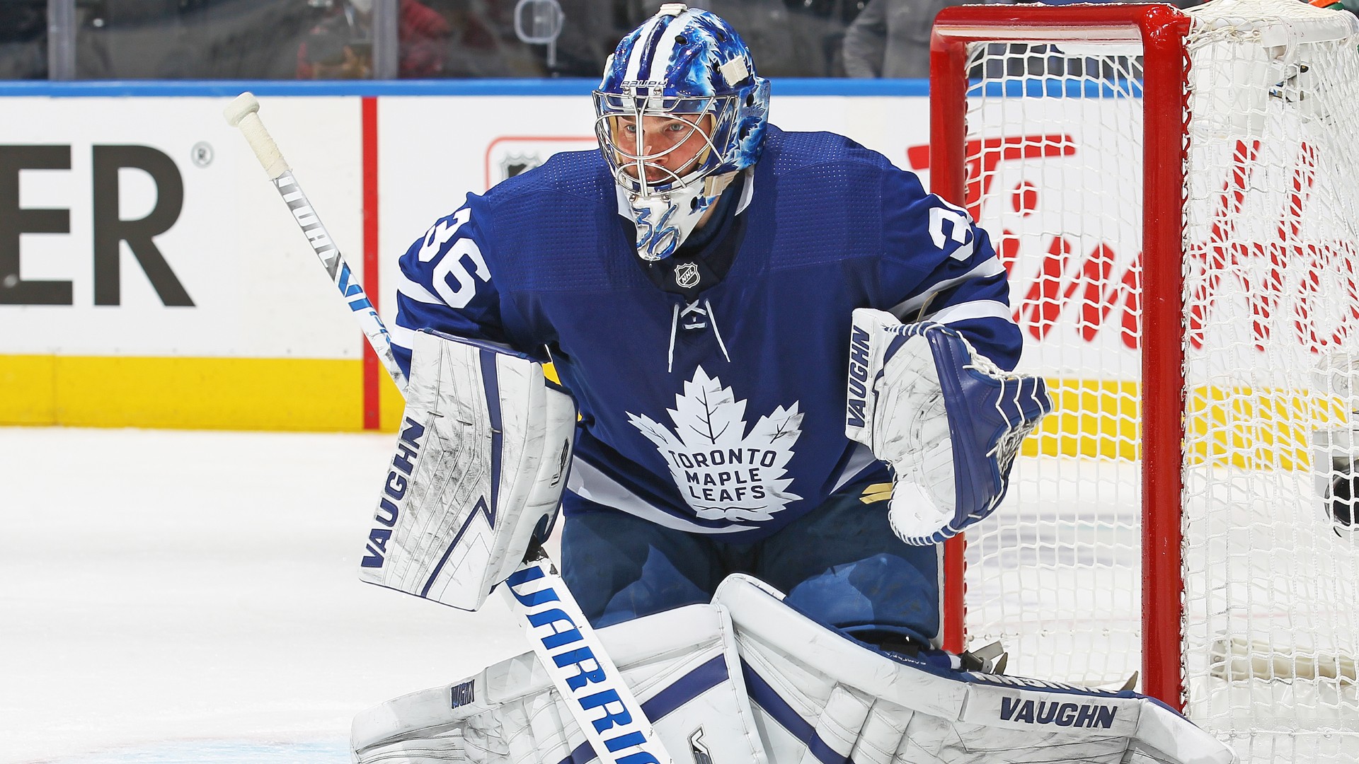 Maple Leafs’ goalie Jack Campbell gets emotional after Game 7 loss: ‘Worst goal of my career’