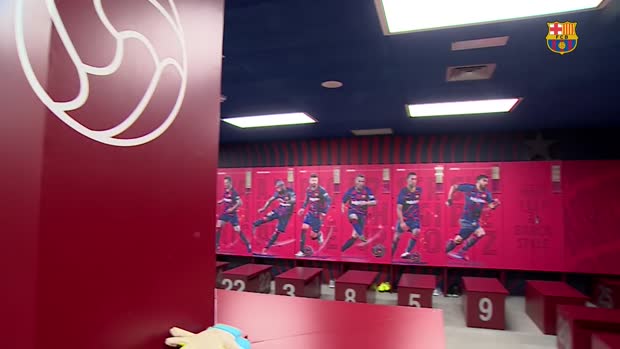 Video Malerische Spielerportrats So Sieht Die Neue Barca Kabine Aus