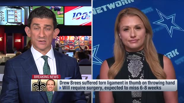 Jane Slater: How Sean Payton could readjust New Orleans Saints' offense after Drew Brees' injury Jane Slater: How Sean Payton could readjust New Orleans Saints' offense after Drew Brees' injury