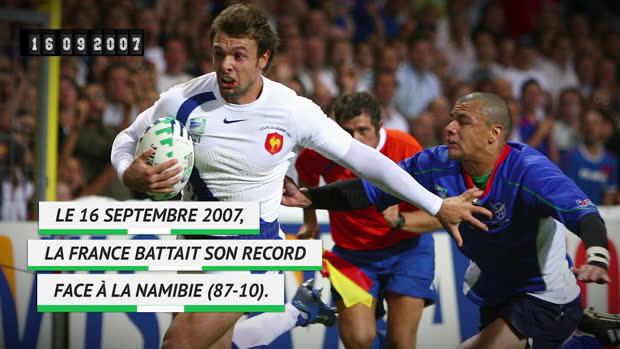 Il y a 12 ans - Une France record face à la Namibie