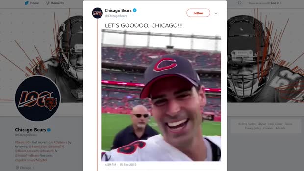 NFL Network's James Palmer: Chicago Bears head coach Matt Nagy modeled game-winning drive after ending of Texans-Saints NFL Network's James Palmer: Chicago Bears head coach Matt Nagy modeled game-winning drive after ending of Texans-Saints