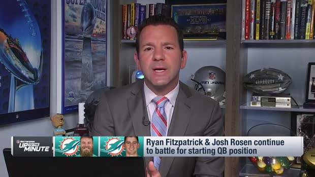 Ian Rapoport on Miami Dolphins quarterback battle: It seems like it's Ryan Fitzpatrick's job to lose Ian Rapoport on Miami Dolphins quarterback battle: It seems like it's Ryan Fitzpatrick's job to lose