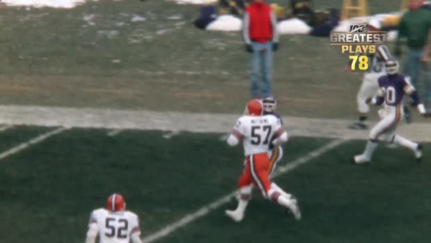 'NFL 100 Greatest' No. 78: Minnesota Vikings quarterback Tommy Kramer's Hail-Mary touchdown pass to wide receiver Ahmad Rashad stuns the Cleveland Browns 'NFL 100 Greatest' No. 78: Minnesota Vikings quarterback Tommy Kramer's Hail-Mary touchdown pass to wide receiver Ahmad Rashad stuns the Cleveland Browns