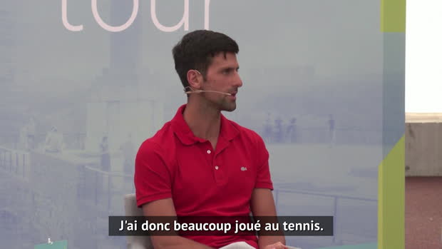  : ATP - Djokovic - 'J'ai pu beaucoup m'entraîner durant le confinement'
