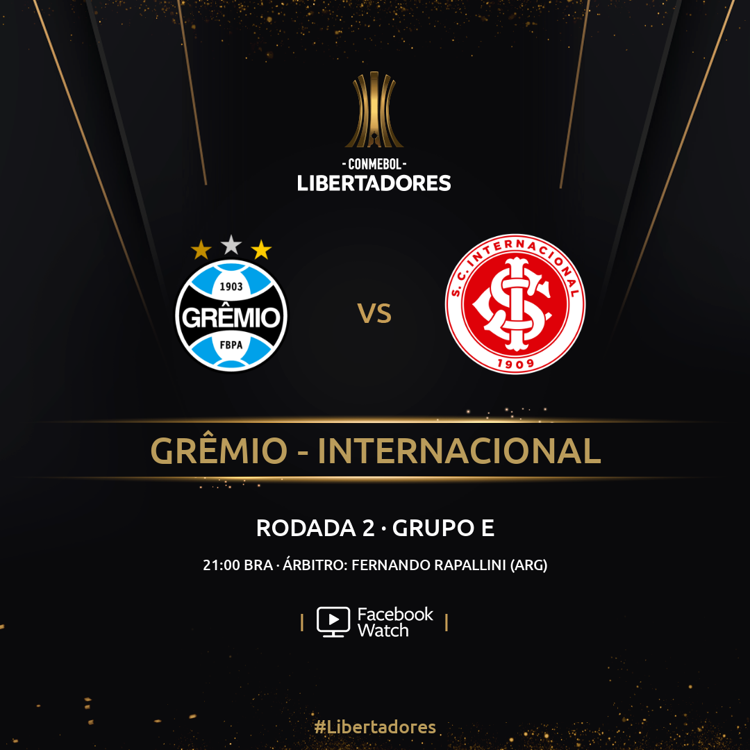 Grêmio x Internacional - Libertadores