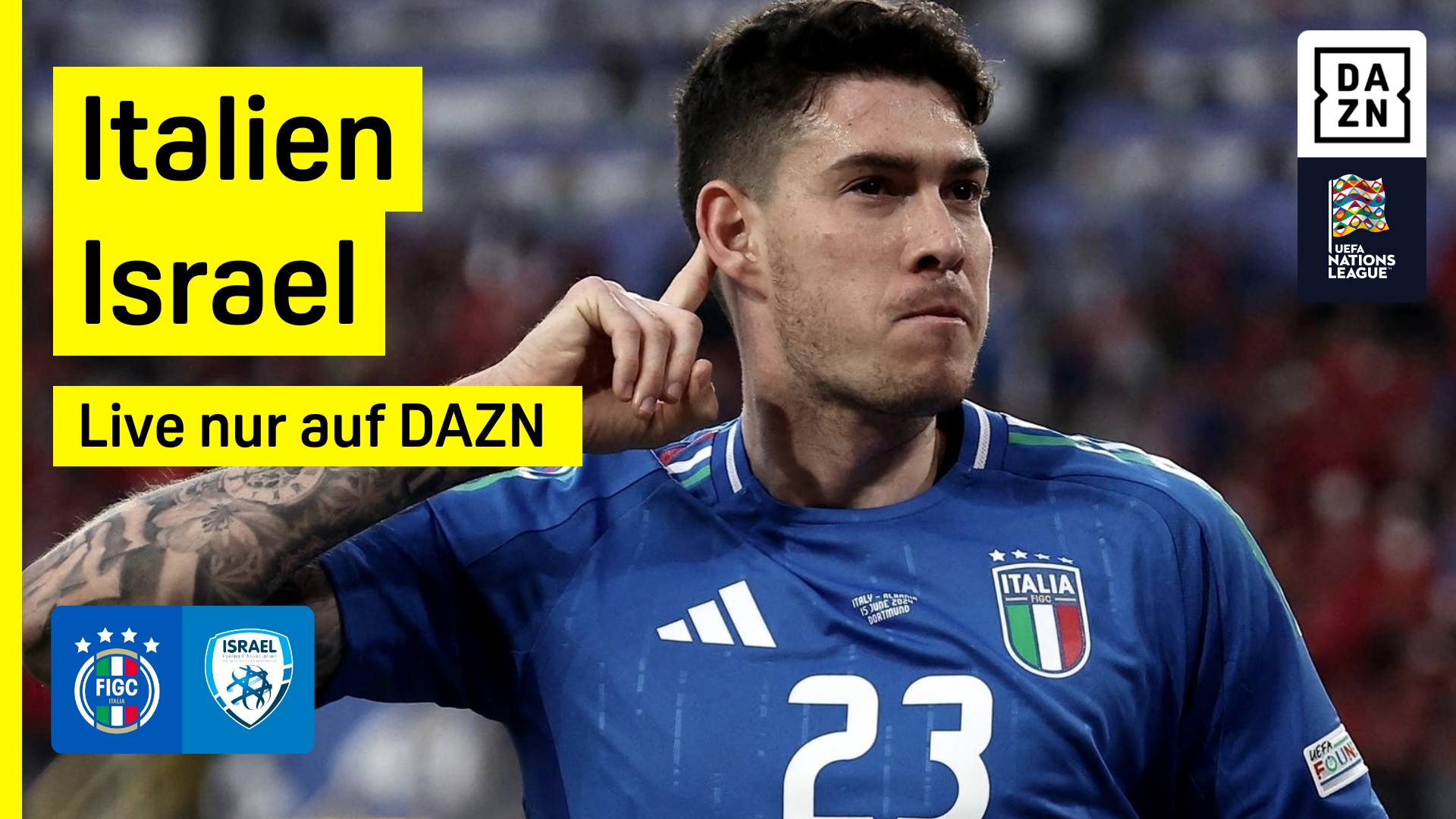 Nations League Italien Israel live auf DAZN DAZN News DE