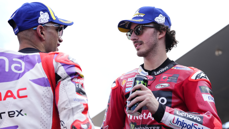 ¿Cuántos puntos separan a Pecco Bagnaia y Jorge Martín en su lucha por ser el campeón del Mundial de MotoGP 2023?