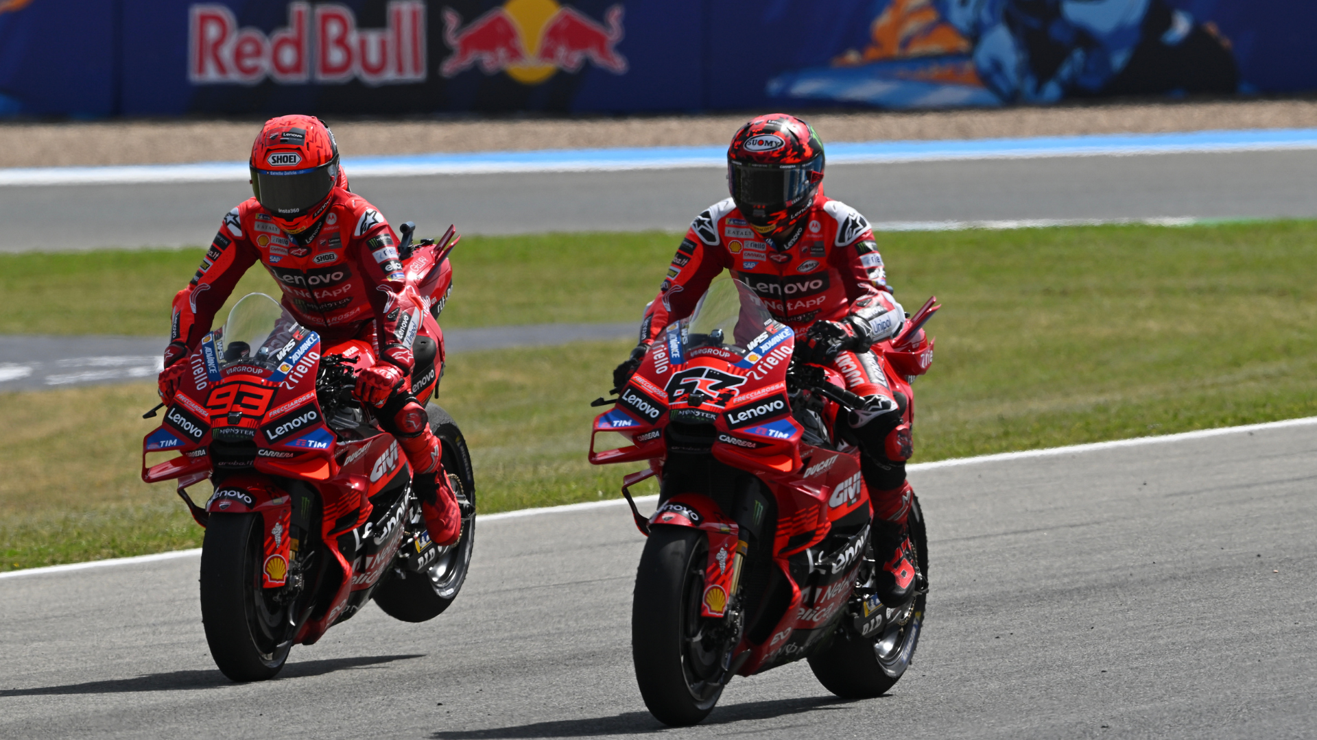 Marc Márquez recomienda no descartar a Pecco Bagnaia de la lucha por el ...