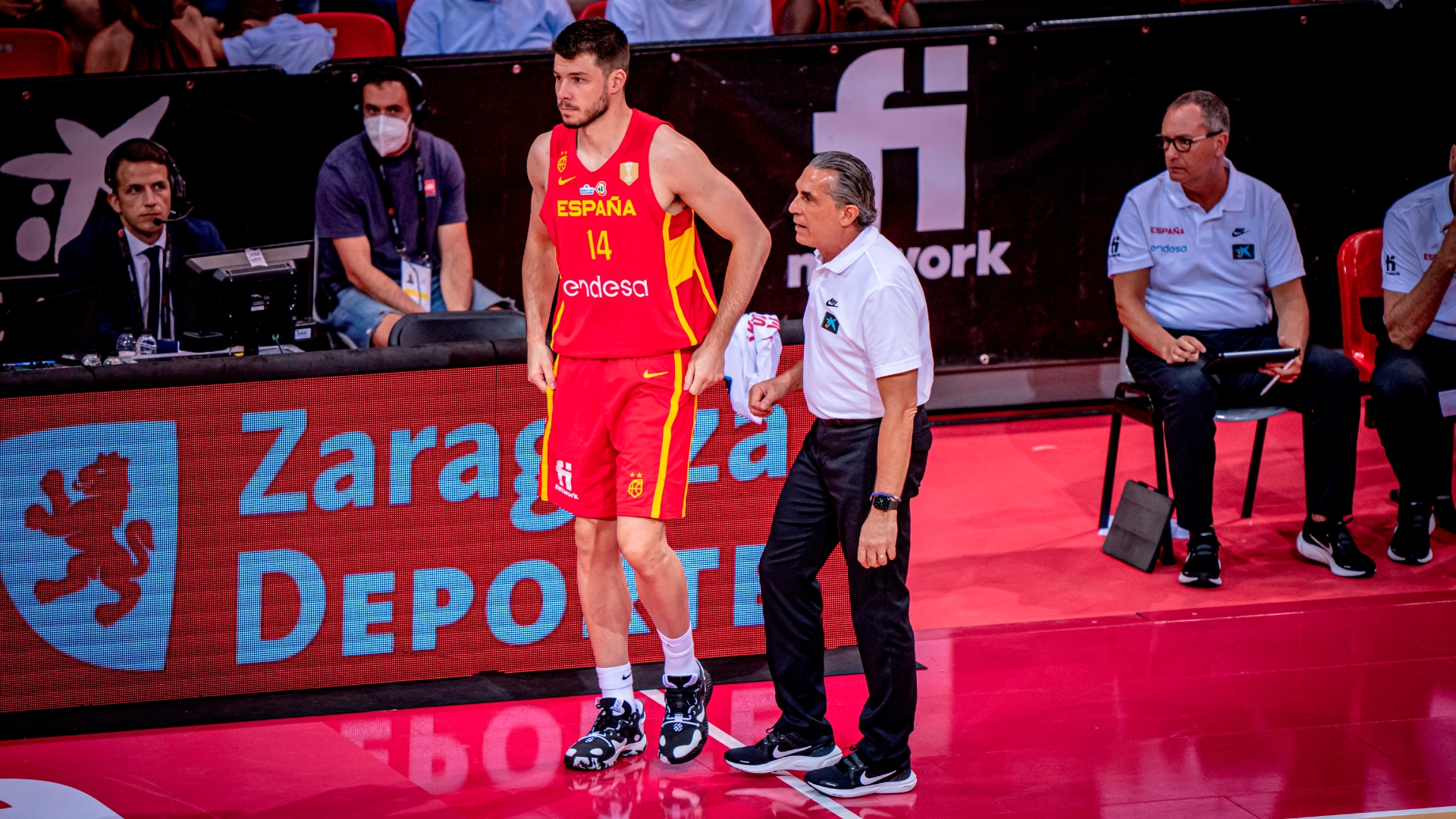 Sergio Scariolo Jonathan Barreiro España baloncesto ventanas FIBA