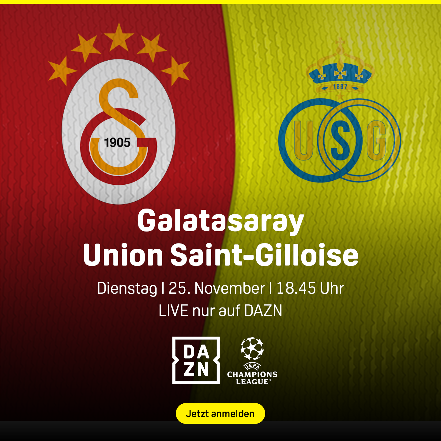 Galatasaray Union Saint-Gilloise UEFA Champions League