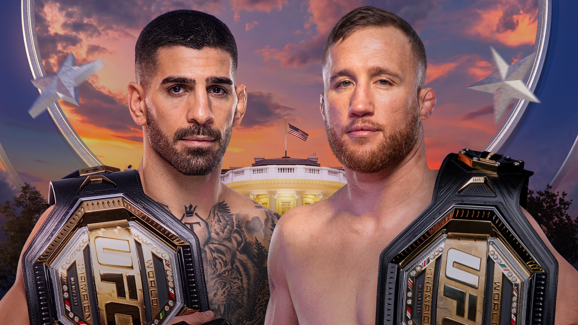 UFC Freedom 250 Topuria Gaethje Header