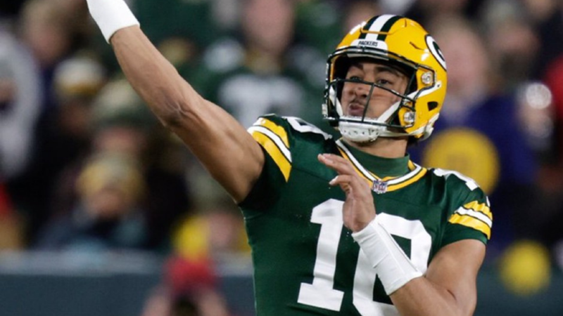 Jordan Love y la impresionante racha de los Green Bay Packers: ¡ya están en zona de playoffs!