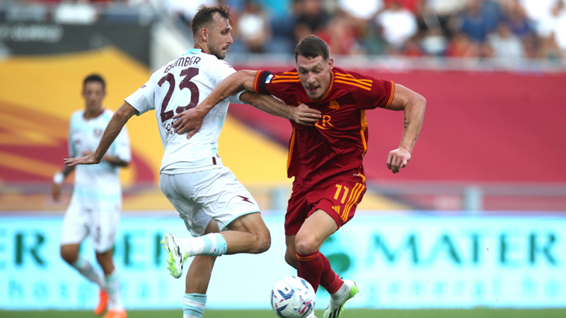 Roma-Salernitana è on demand su DAZN