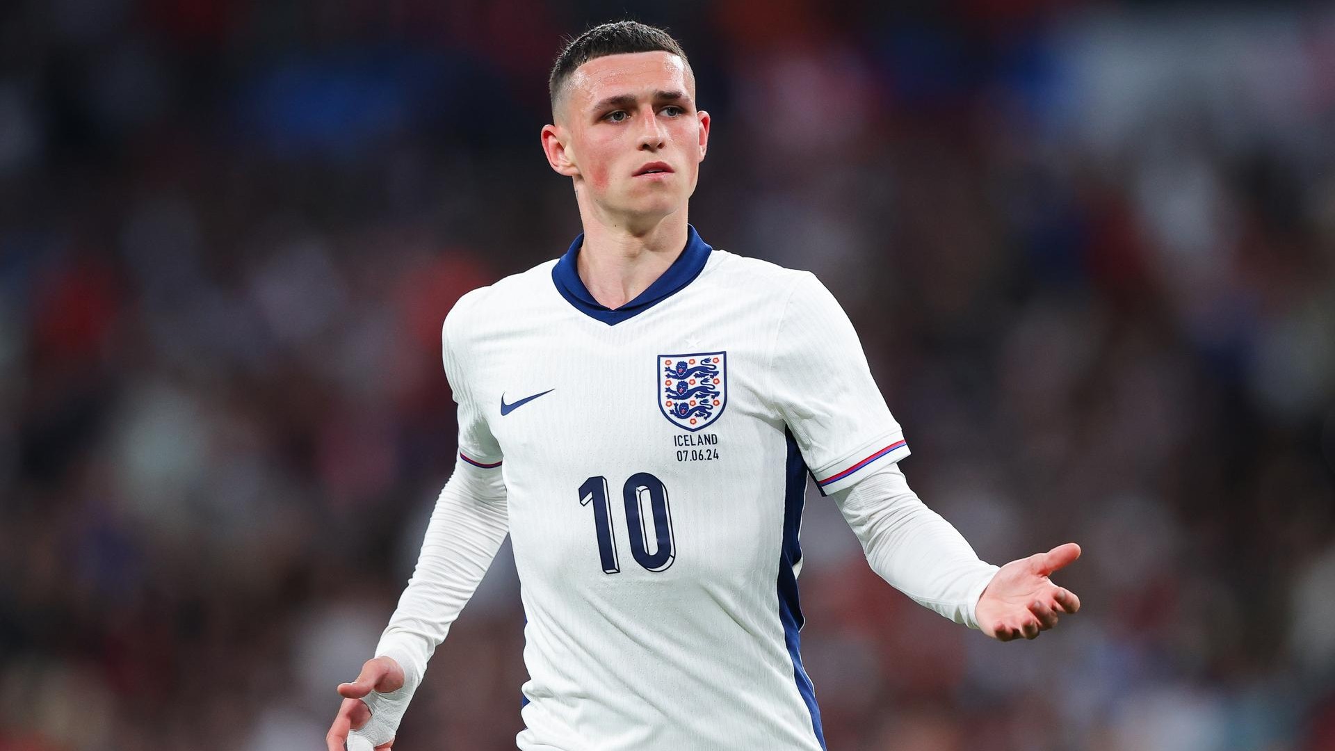 England Nationalmannschaft Phil Foden EURO 24 07062024